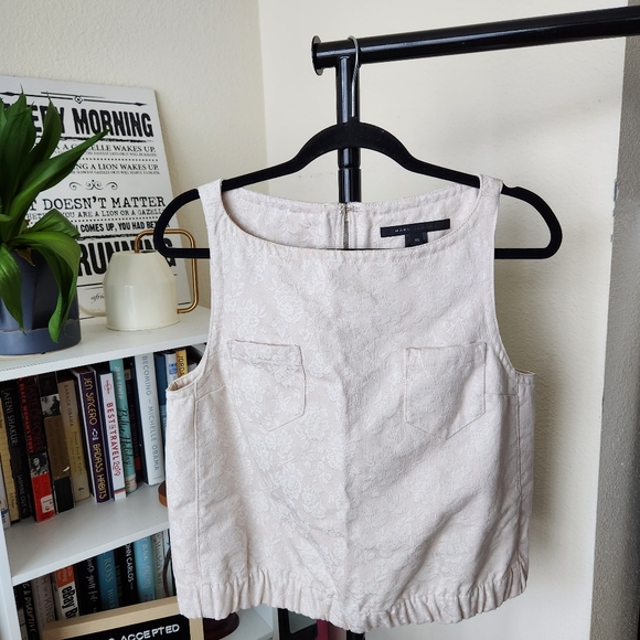 Marc Jacobs Cream Chambrae Top - Picture 5 of 6